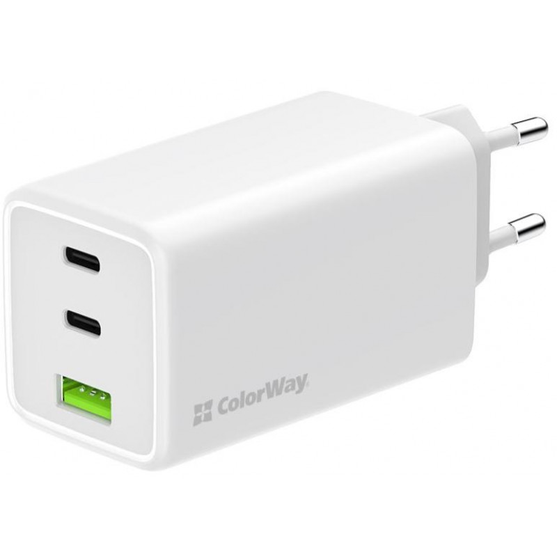Мережевий зарядний пристрій Colorway Power Delivery Port PPS USB (40W) білий CW-CHS048PD-WT