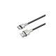 Кабель Colorway USB - Type-C 2.4а 1м чорний CW-CBUC046-BK