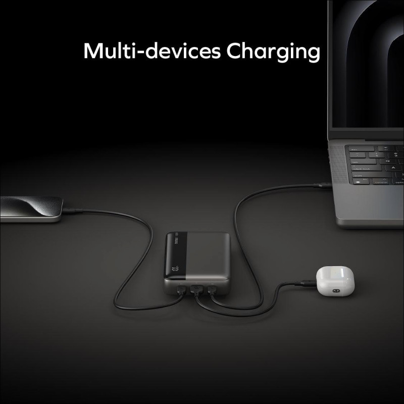 Портативний зарядний пристрій MOMAX USB-C 25000MAH BLACK IP150D