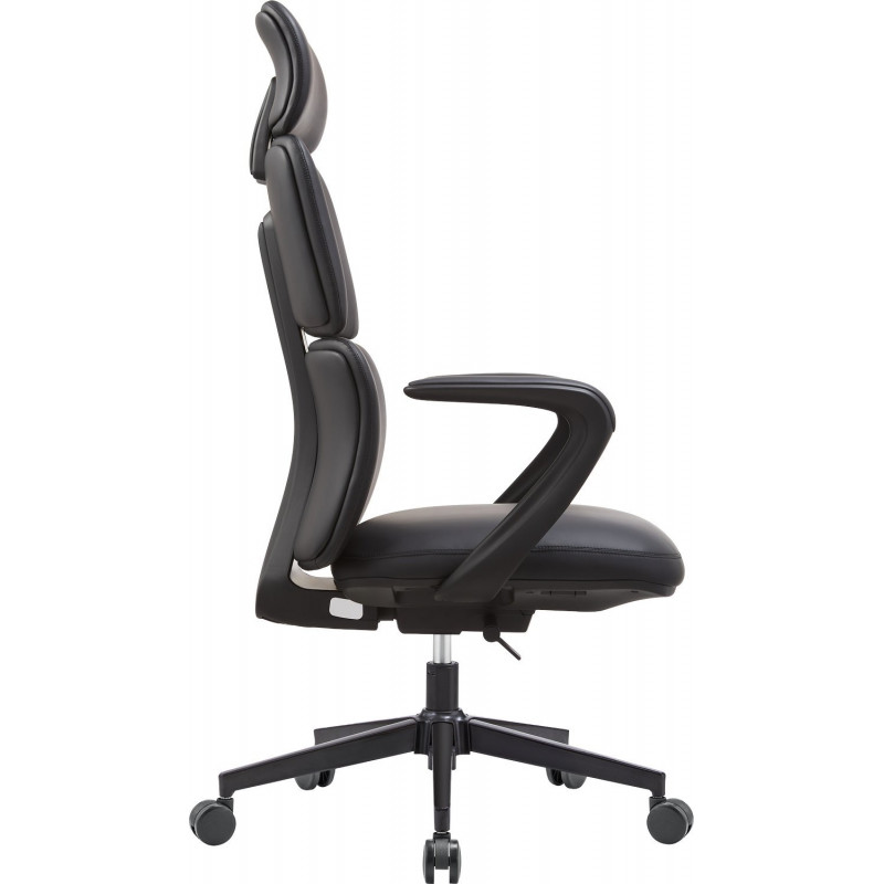 Крісло офісне OfficePro Delicate OC690BK Black PVC