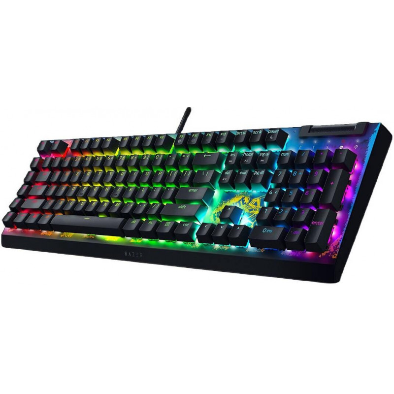 Клавіатура механічна RAZER BlackWidow V4 X, Yellow Switch, FORTNITE (RZ03-04703600-R3M1)