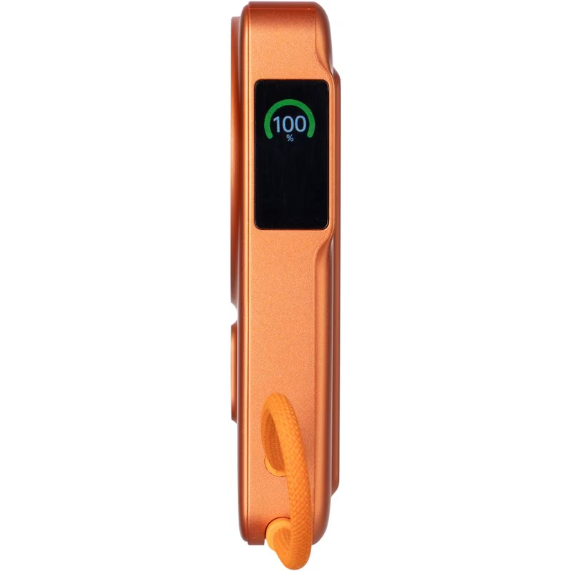 Power Bank Gelius Fluxen GP-PBW120 Magnetic Wireless Charge Qi2 15W 10000mAh Orange