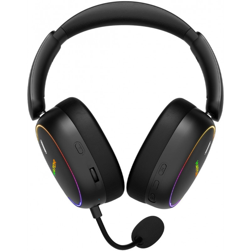Ігрова гарнітура HATOR PHOENIX 2 Hi-Res (ESH40) wireless black SyncHUB connection