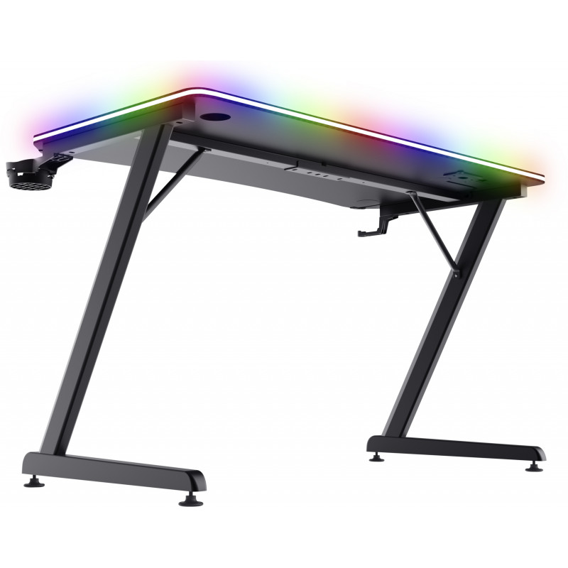 Стіл Trust GXT 710 Luminus Pro RGB, чорний 25419_TRUST