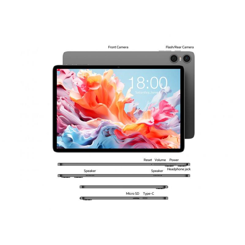 Планшет Teclast P30T KIT 3ГБ, 128ГБ, Android, сірий 6940709680254