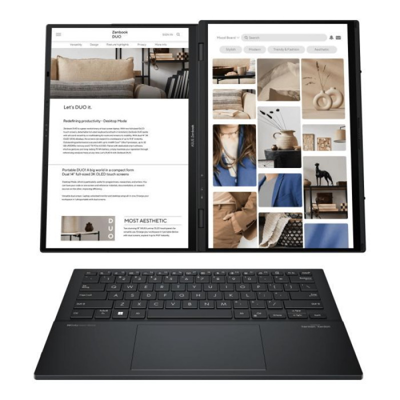 Ноутбук ASUS Zenbook Duo UX8406CA-QL046W 90NB14X1-M001N0