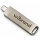 SSD Wibrand Wolf 1TB USB 3.2 Gen.2 Type-C/Type-A Read/Write 1000MB/s Silver