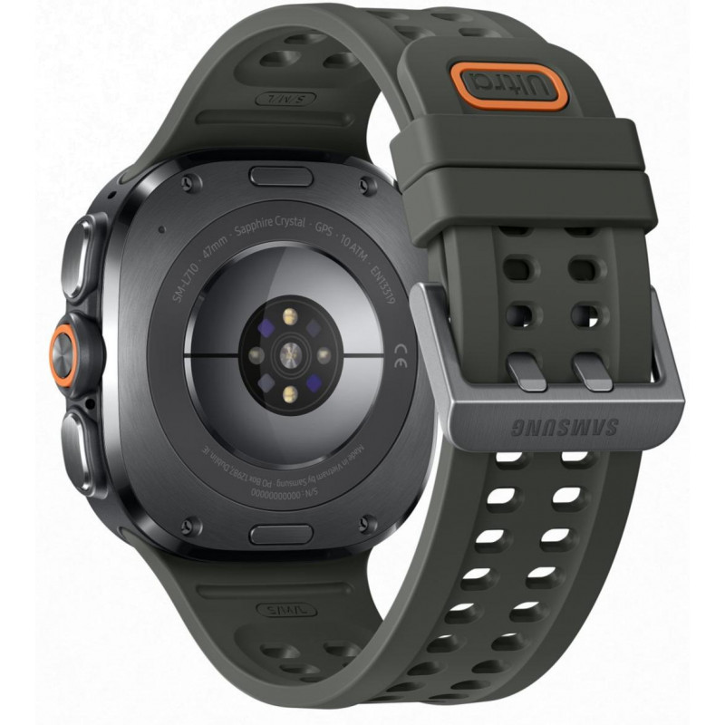 Смарт-годинник Samsung Galaxy Watch Ultra 2 47мм e-SIM (L715), sAMOLED, NFC, 2/64ГБ, сріблястий SM-L