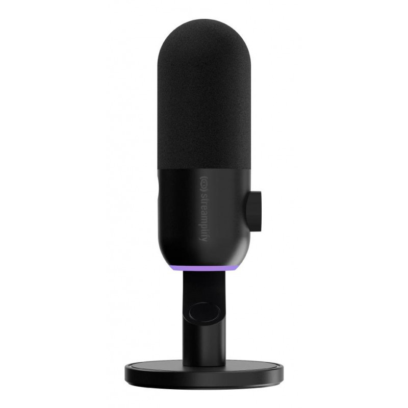 Мікрофон Streamplify MIC MINI-48-RGB-ST, чорний SPMC-MM1C327.11
