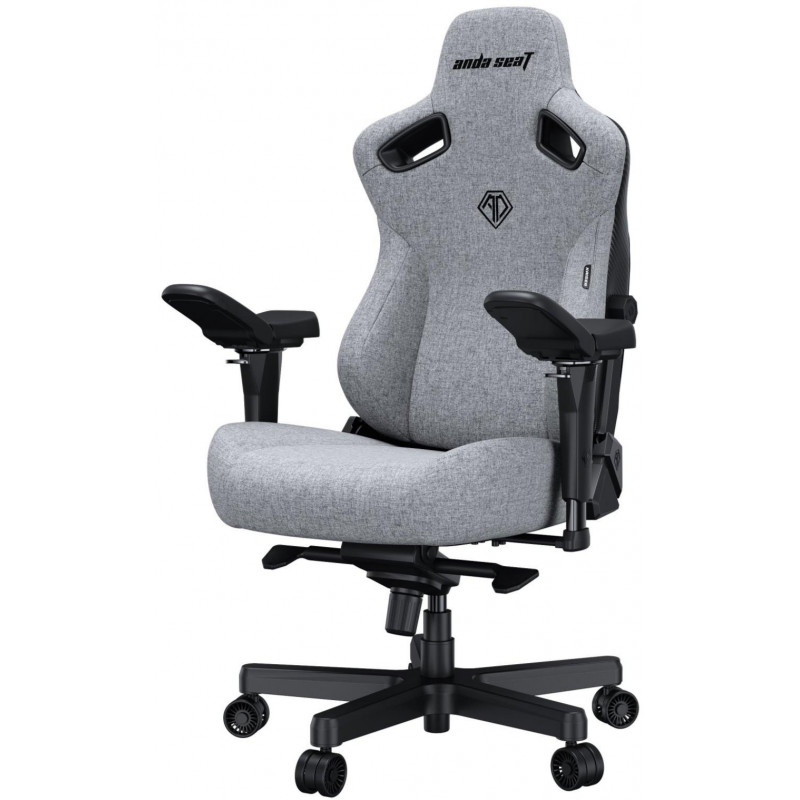 Крісло ігрове Anda Seat Kaiser 3 Pro Fabric Gray Size XL AD12YDC-XL-01-G-PV/F-G02