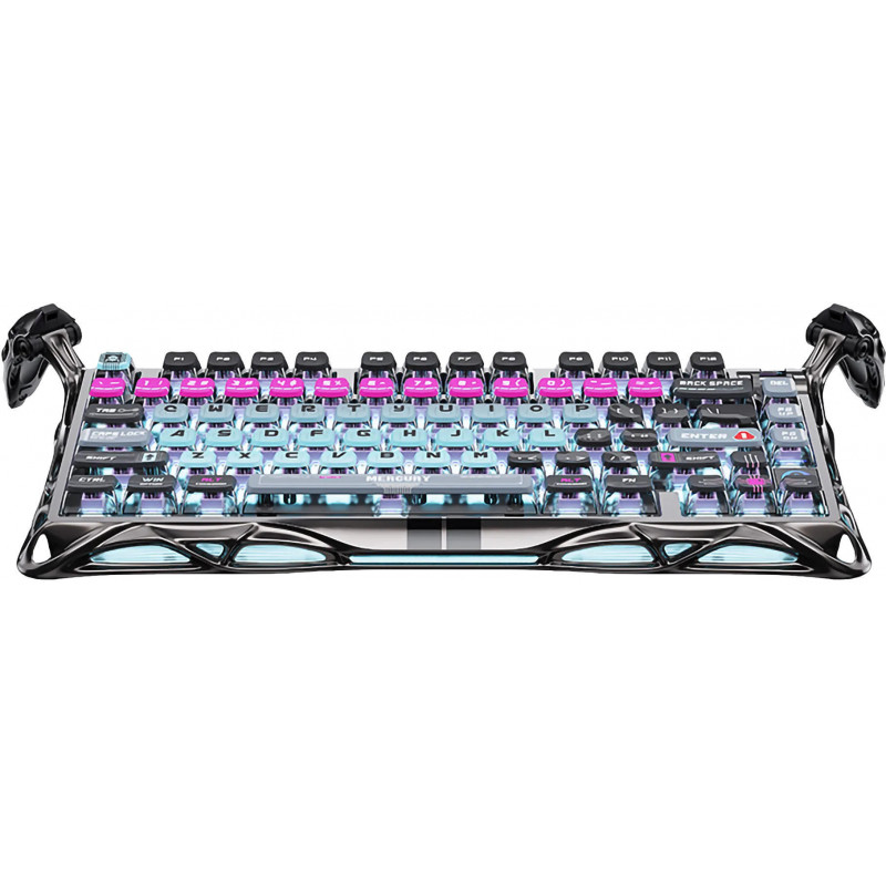 Клавіатура магнітна GravaStar Mercury V75 Pro 80keys, Magnetic Jade Gaming, 8K, USB-A, RGB, Cyberpun