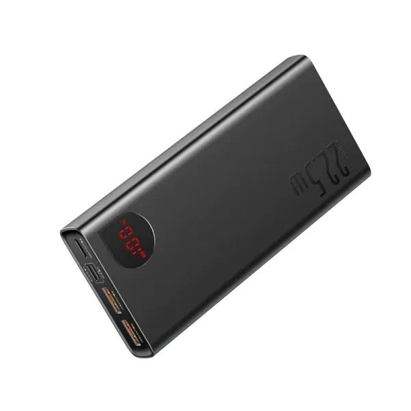 Power Bank Baseus Adaman Metal Digital Display 20000mAh 22.5W (P10021502112-01) Quick Charge Black