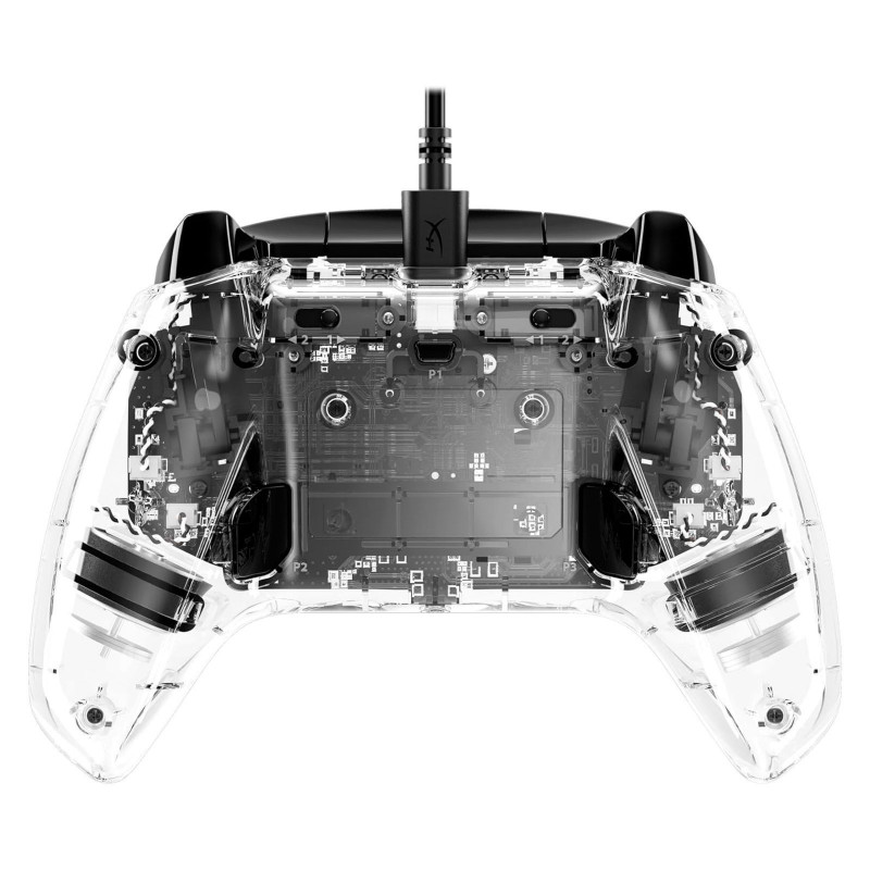 Геймпад HyperX Clutch Gladiate RGB, Xbox, PC, USB-A, прозорий 7D6H2AA