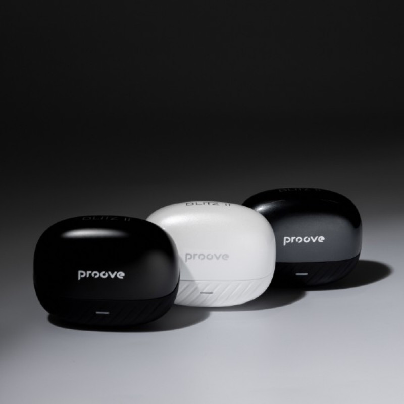 Навушники Proove Blitz II TWS with Hybrid ANC (APP) (black matte)