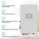 Гібридний інвертор DEYE 40KW HV-battery 4 MPPT Wi-Fi 220/380V SUN-40K-SG01HP3-EU-BM4