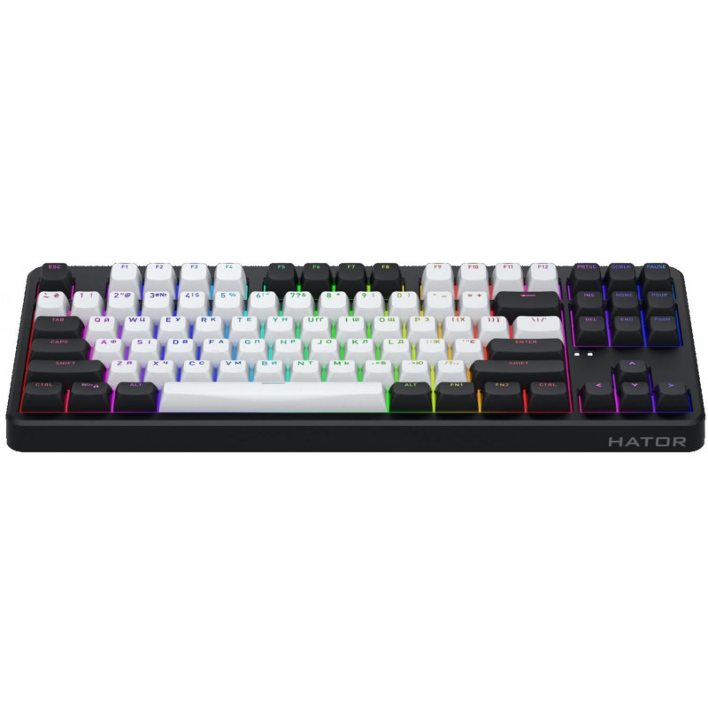 Клавіатура механічна HATOR Rockfall 3 Mecha TKL wireless orange black HTK850UA