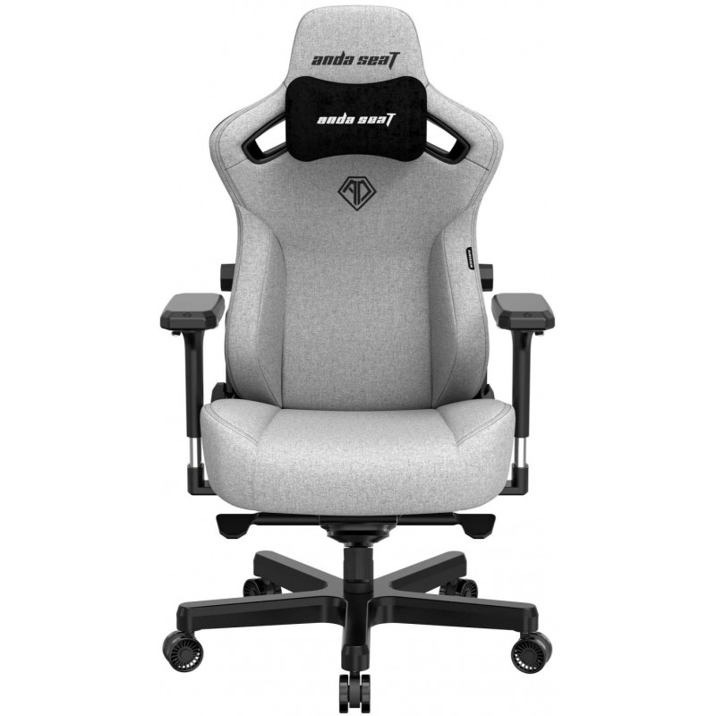 Крісло ігрове Anda Seat Kaiser 3 Grey Fabric Size L AD12YDC-L-01-G-PV/F