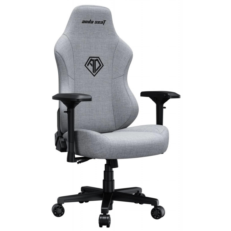 Крісло ігрове Anda Seat Phantom 3 Pro Grey Fabric Size L AD18YC-06-G-F
