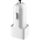 Автомобільний зарядний пристрій Colorway 2USB AUTO ID 2.4A (12W) white CW-CHA009-WT