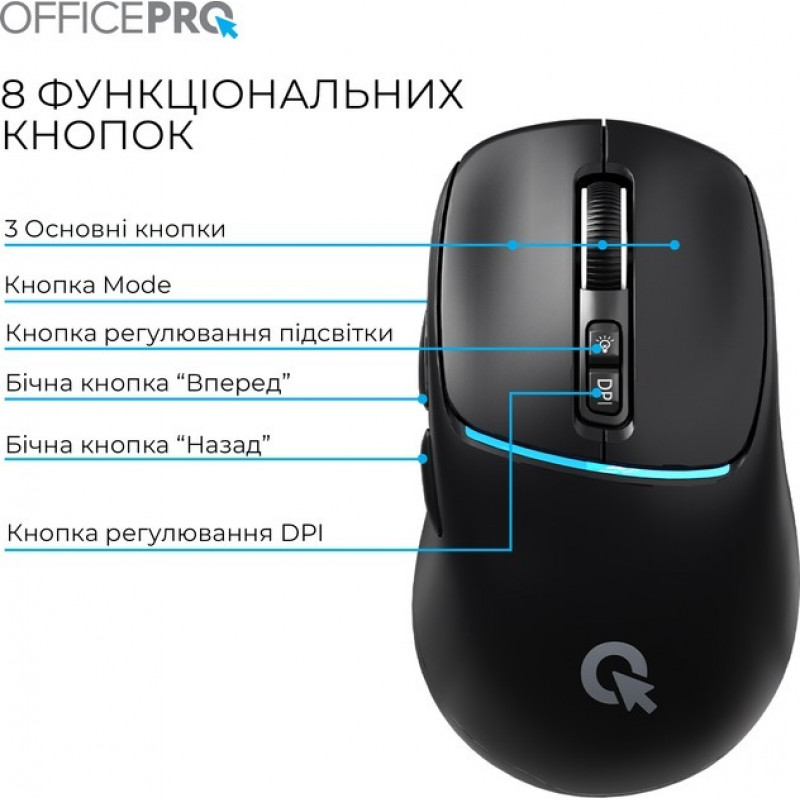 Бездротова миша OfficePro M468B