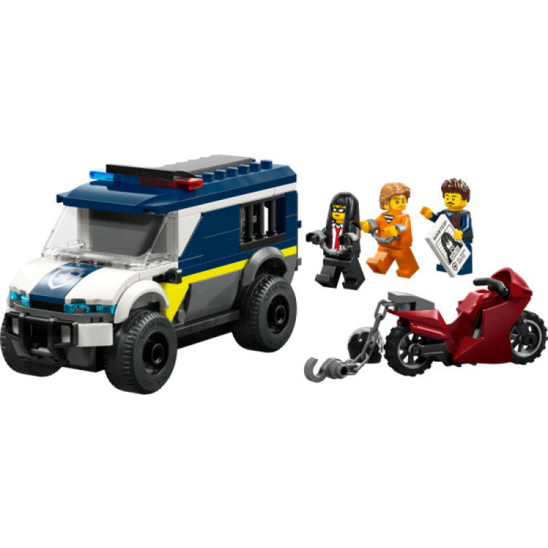 Конструктор LEGO City Поліцейський фургон для перевезення в'язнів