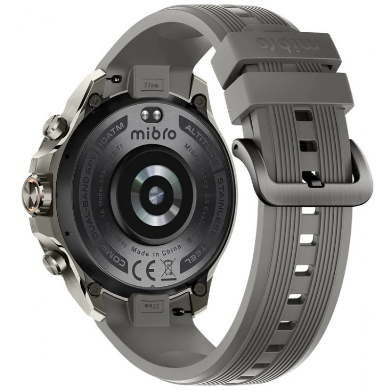 Смарт-годинник Mibro GS Explorer S 48мм, титан-силікон XPAW023TS