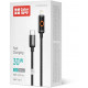 Кабель Colorway Type-C - Type-C (Breathing Light) (PD Fast Charging 60W) 3А 1м CW-CBPDCC103-BK