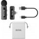Бездротовий петличний мікрофон BOYA BY-V1 Lightning Black