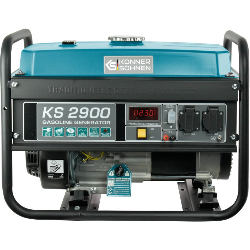 Генератор бензиновий Konner&Sohnen, 230В KS2900