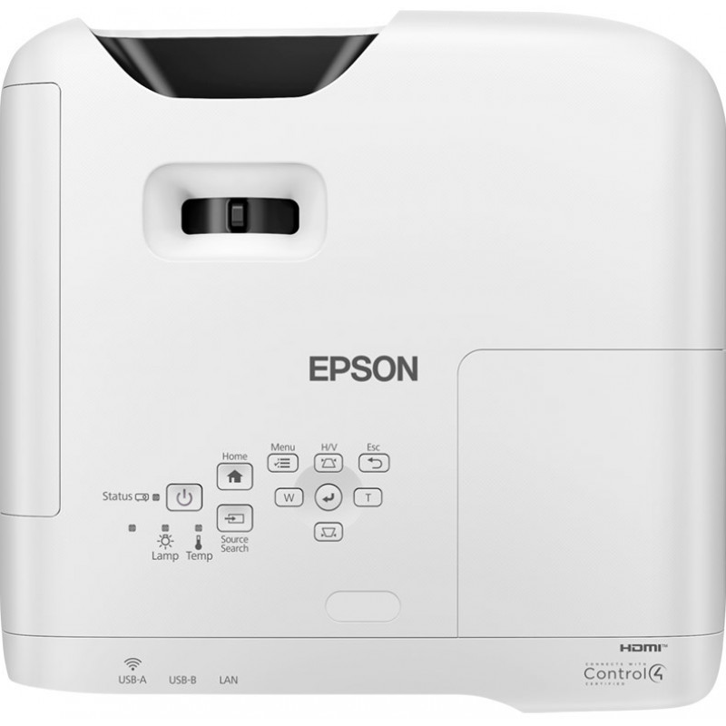 Проєктор короткофокусный Epson EB-W56S WXGA, 3700 lm, 0.6