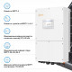 Гібридний інвертор SOLIS S6-EH3P30K-H 30KW HV-battery 4 MPPT Wi-Fi 220/380V Трифазний (S6-EH3P30K-H)