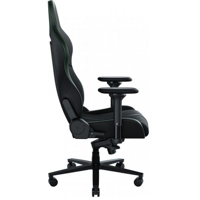 Крісло Razer Enki ПУ шкіра, 4D-Armrests, чорно-зелений RZ38-03720100-R3G1