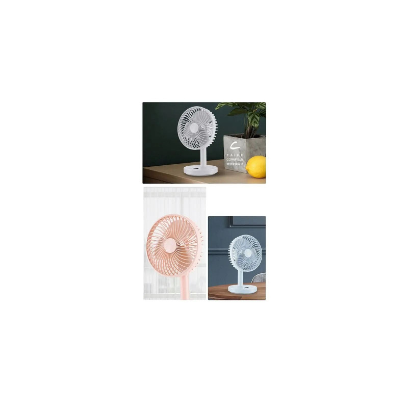 Вентилятор Jisulife Desktop small fan 01 Pink