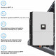 Система зберігання енергії DEYE SUN-80K-SG02HP3-EU-EM6 80kW 160.8kWh 1BAT LiFePO4 ≥10000 циклів (SV-