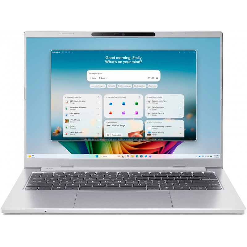 Ноутбук Acer Aspire 14 AI A14-I71M NX.JVTEU.004