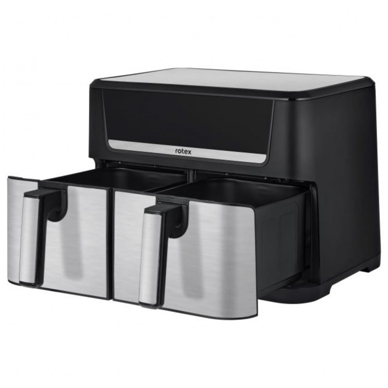 Мультипіч-фритюрниця Rotex ROM1210-2XL MulltiFry Duo (12л)