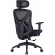 Крісло офісне Officepro Atlas OC630-B-B-B
