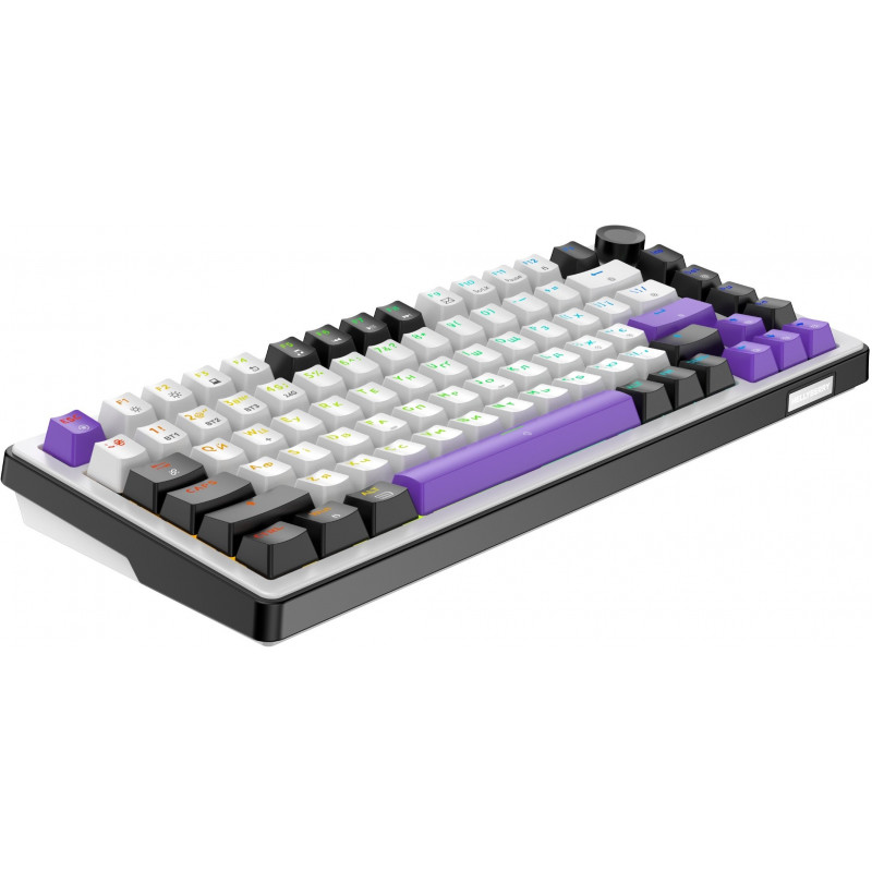 Клавіатура механічна HATOR Hellyberry HK75 wireless White-Violet
