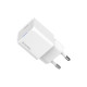Мережевий зарядний пристрій Colorway GaN Mini 20W PD Port PPS USB-C білий CW-CHS059PD-WT