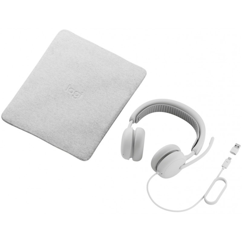 Навушники Logitech Zone Wired 2 USB White (981-001621)