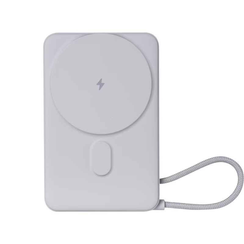 Power Bank Gelius Fluxen GP-PBW120 Magnetic Wireless Charge Qi2 15W 10000mAh Grey