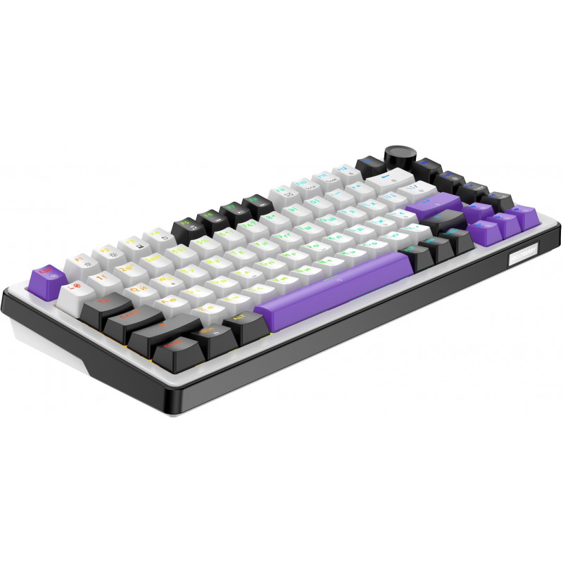 Клавіатура механічна HATOR Hellyberry HK75 White-Violet