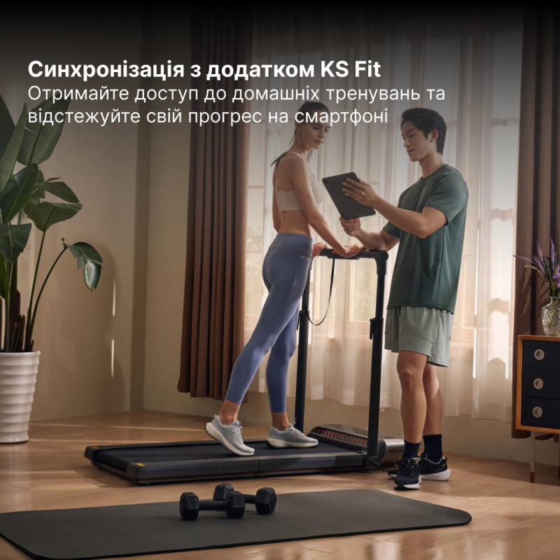 Електрична бігова доріжка KINGSMITH WalkingPad Treadmill R3 Hybrid