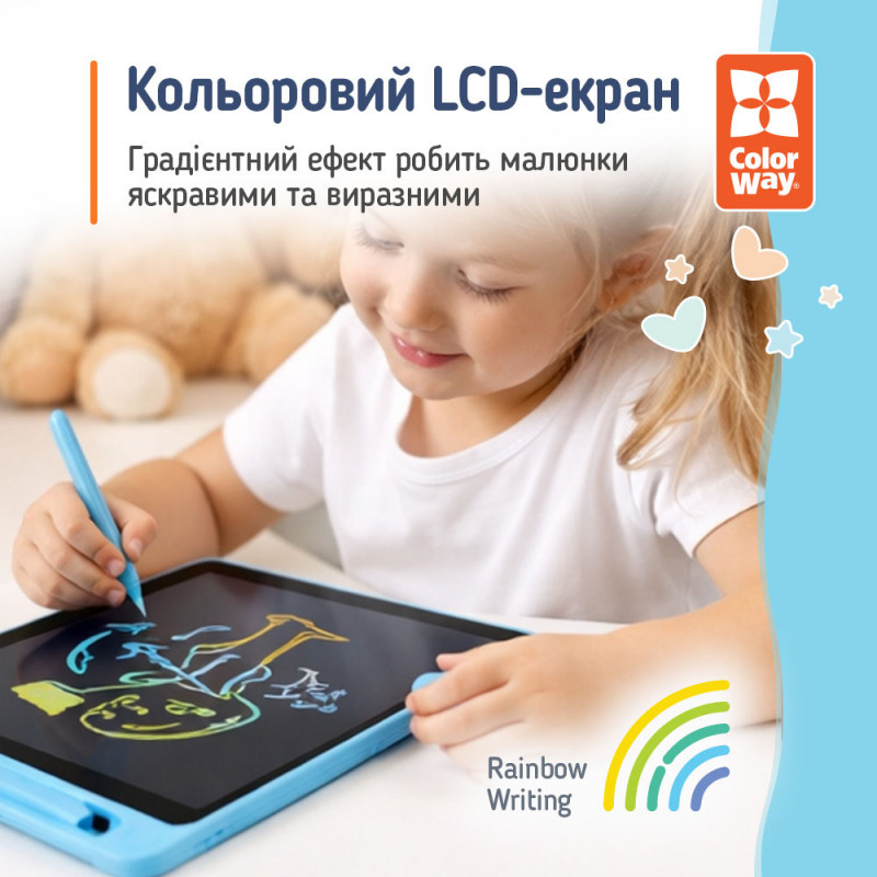 Планшет графічний ColorWay LCD Writing Tablet 12