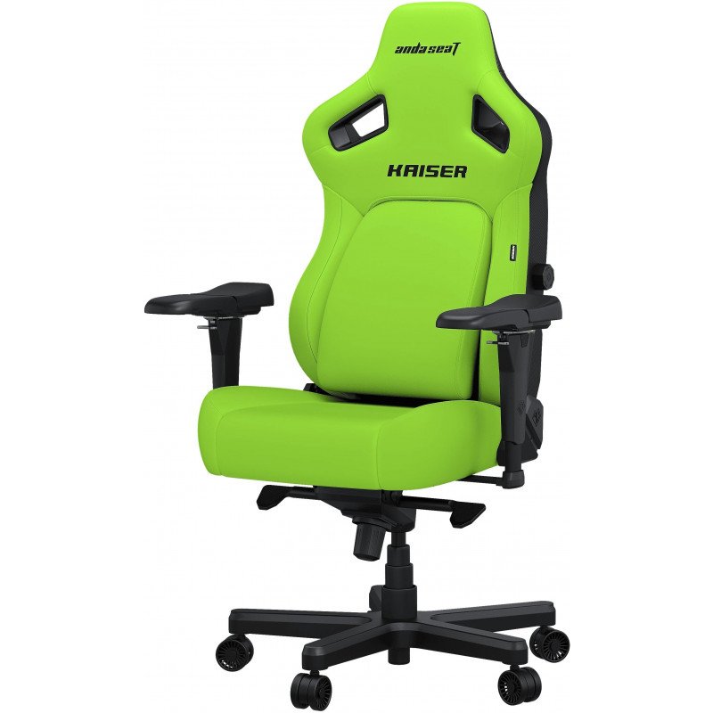 Крісло ігрове Anda Seat Kaiser 4 Bright Green PVC Size XL AD12YDDC-XLL-20-C-PV/C-01