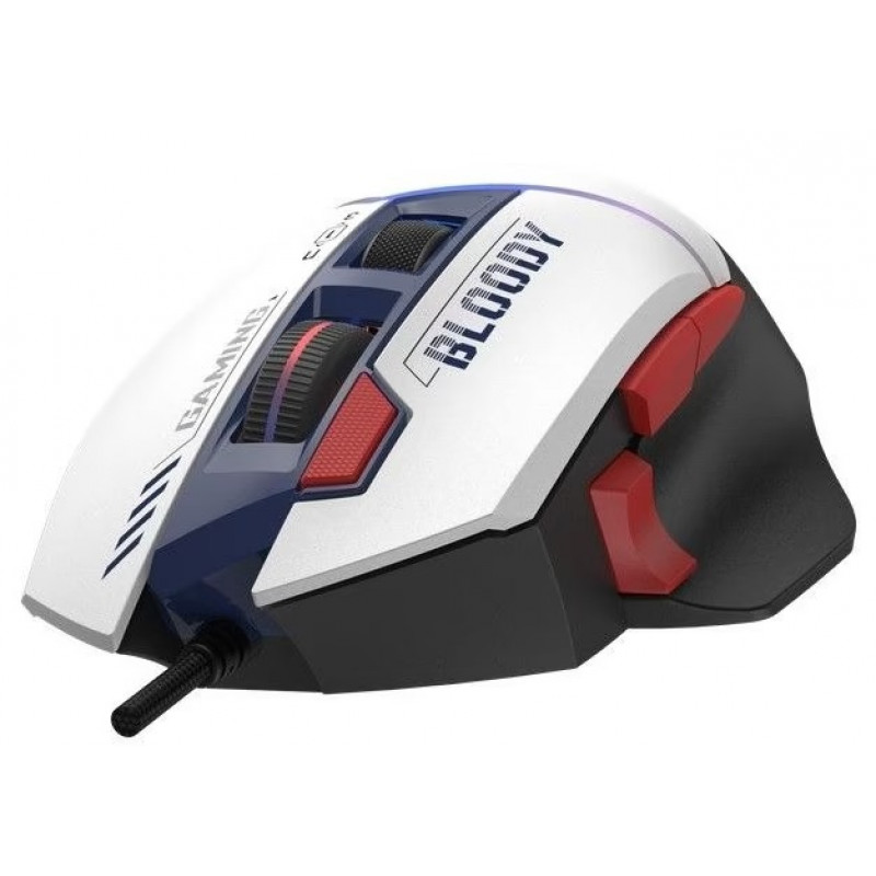 Миша A4Tech Bloody W95 Ultra Black/White