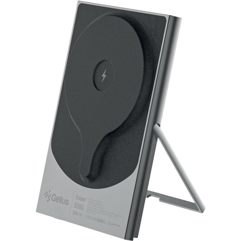 Power Bank Gelius Eclipse Magnetic Wireless Charge GP-WC014 15W 5000mAh