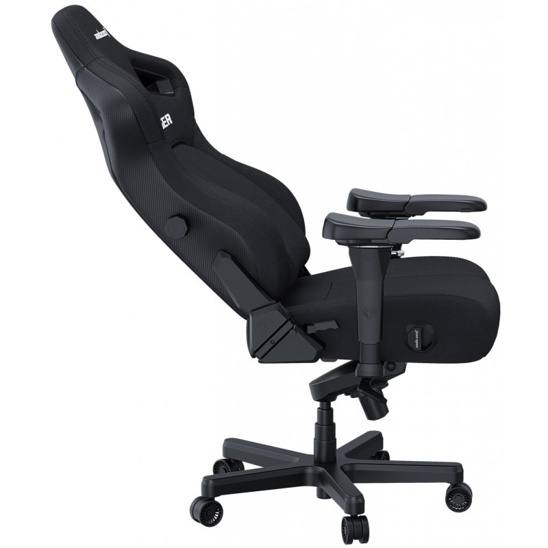 Крісло ігрове Anda Seat Kaiser 4 Black Fabric Size XL AD12YDDC-XLL-20-B-CF