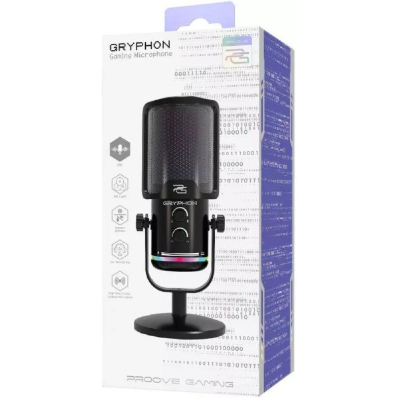 Ігровий мікрофон Proove Gaming Gryphon (black)
