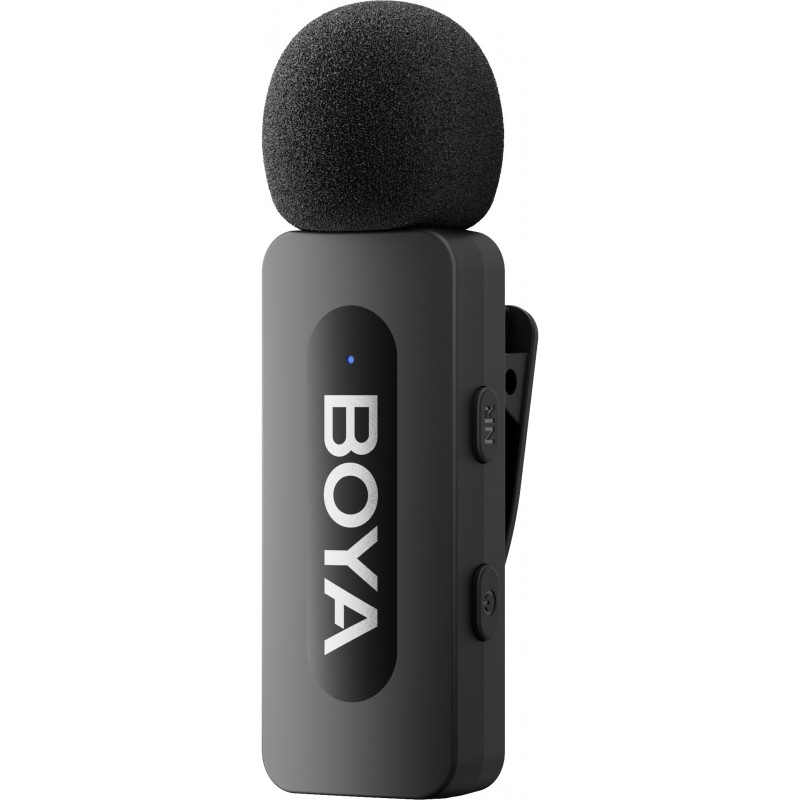 Бездротовий петличний мікрофон BOYA BY-V35 TRS for camera Black